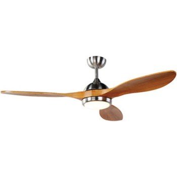 IQ CF-5415 Ανεμιστήρας Οροφής 138cm με Φως και Τηλεχειριστήριο Satin Nickel
