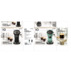 IQ CM-185 Μηχανή Espresso 1050W Πίεσης 20bar Πράσινη