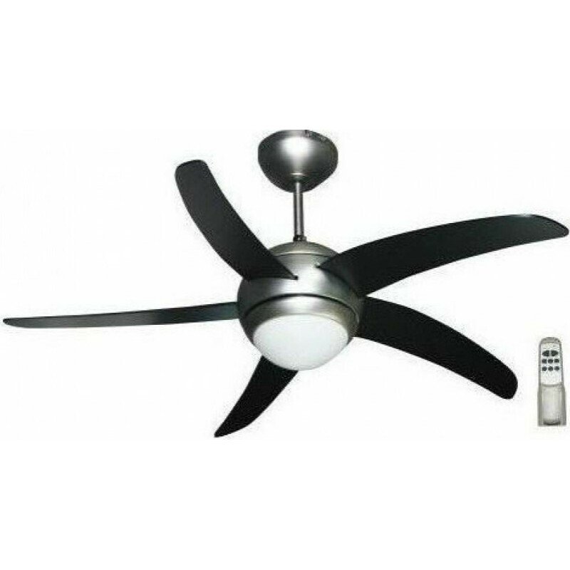 IQ CF-44001 Ανεμιστήρας Οροφής 112cm με Φως και Τηλεχειριστήριο Μαύρος (3 άτοκες δόσεις)