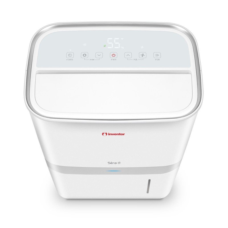 Inventor Sera SER-WFIW-20L Αφυγραντήρας με Συμπιεστή Ιονιστή και Wi-Fi 20lt Λευκός Inventor Sera SER-WFIW-20L Αφυγραντήρας με Συμπιεστή Ιονιστή και Wi-Fi 20lt Λευκός