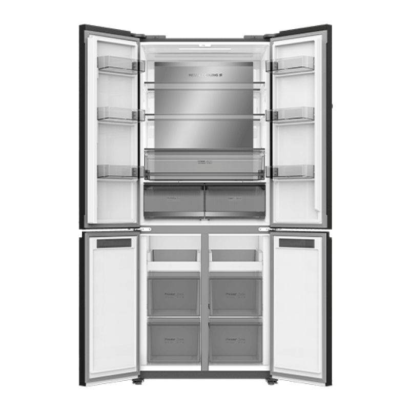 Juro-Pro CD-460-IB-NF Ψυγειοκαταψύκτης 4 Πορτών French Door 460Lt No Frost Inverter Μαύρο 192x79x60cm Juro-Pro CD-460-IB-NF Ψυγειοκαταψύκτης 4 Πορτών French Door 460Lt No Frost Inverter Μαύρο 192x79x60cm