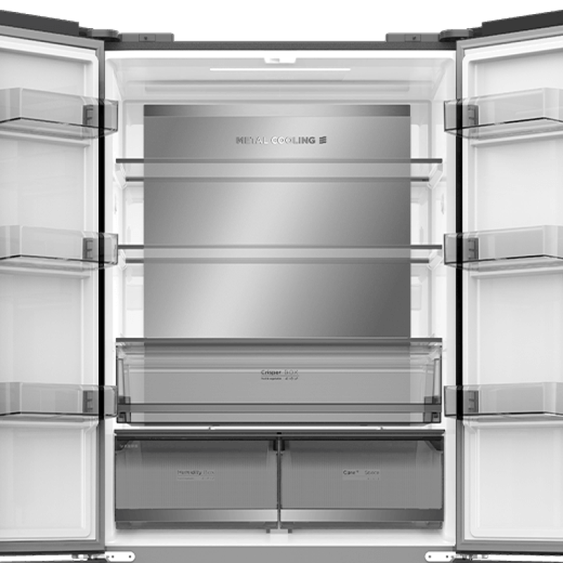 Juro-Pro CD-460-IB-NF Ψυγειοκαταψύκτης 4 Πορτών French Door 460Lt No Frost Inverter Μαύρο 192x79x60cm Juro-Pro CD-460-IB-NF Ψυγειοκαταψύκτης 4 Πορτών French Door 460Lt No Frost Inverter Μαύρο 192x79x60cm