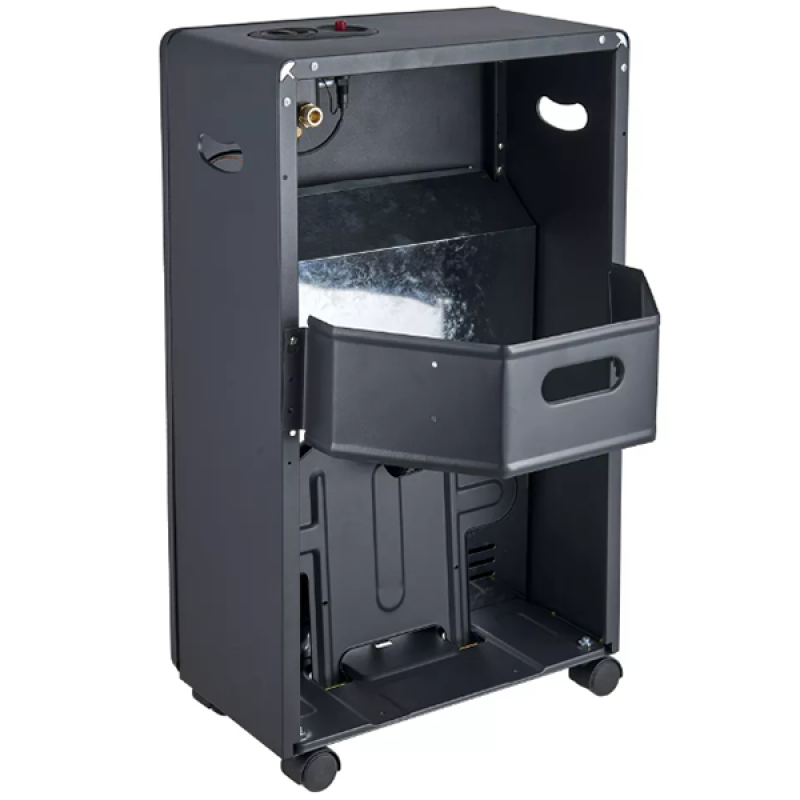Thermogatz Slim TG-slim-4.2Kw Θερμάστρα Υγραερίου Black (3 άτοκες δόσεις)