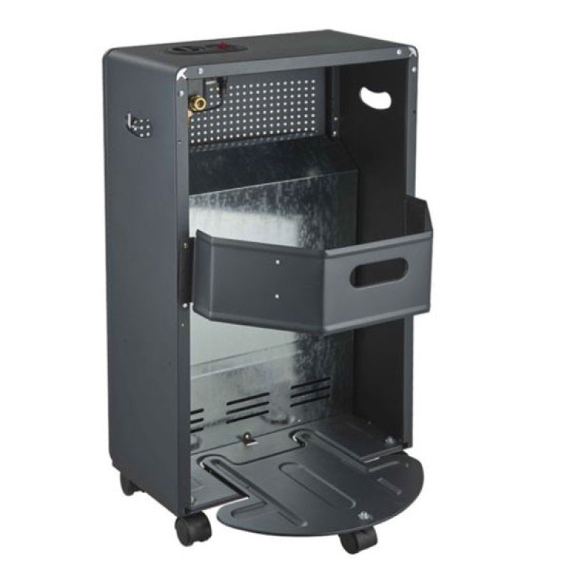 Thermogatz Slim TG-slim-4.2Kw Θερμάστρα Υγραερίου Black (3 άτοκες δόσεις)