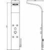 Crown 103106 Στήλη Υδρομασάζ 134cm