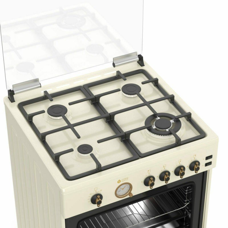Thermogatz ΚΟΥΖΙΝΑ ΑΕΡΙΟΥ TGS 4111 RUSTIC BEIGE MULTIGAS 04.401.116 (3 άτοκες δόσεις)