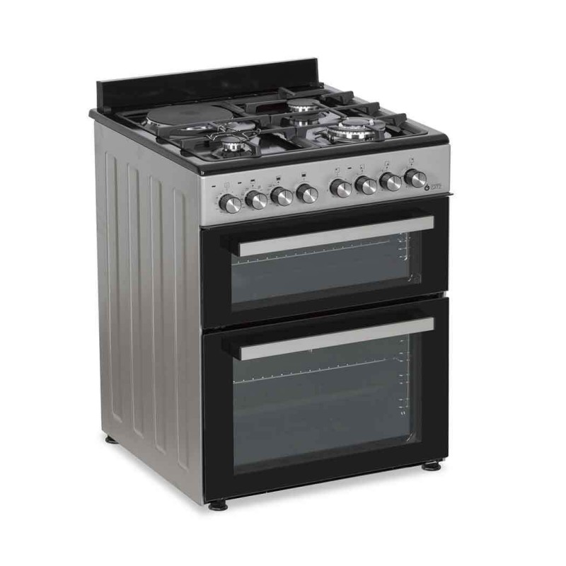 Thermogatz ΚΟΥΖΙΝΑ ΜΙΚΤΗ TGS 8001 IX DOUBLE-CAVITY 04.401.660 (3 άτοκες δόσεις)