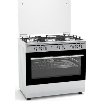 Thermogatz ΚΟΥΖΙΝΑ ΜΙΚΤΗ TGS 7301 IX TURBO 04.401.095 (3 άτοκες δόσεις)