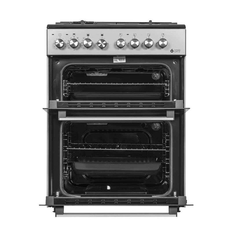 Thermogatz ΚΟΥΖΙΝΑ ΜΙΚΤΗ TGS 8001 IX DOUBLE-CAVITY 04.401.660 (3 άτοκες δόσεις)
