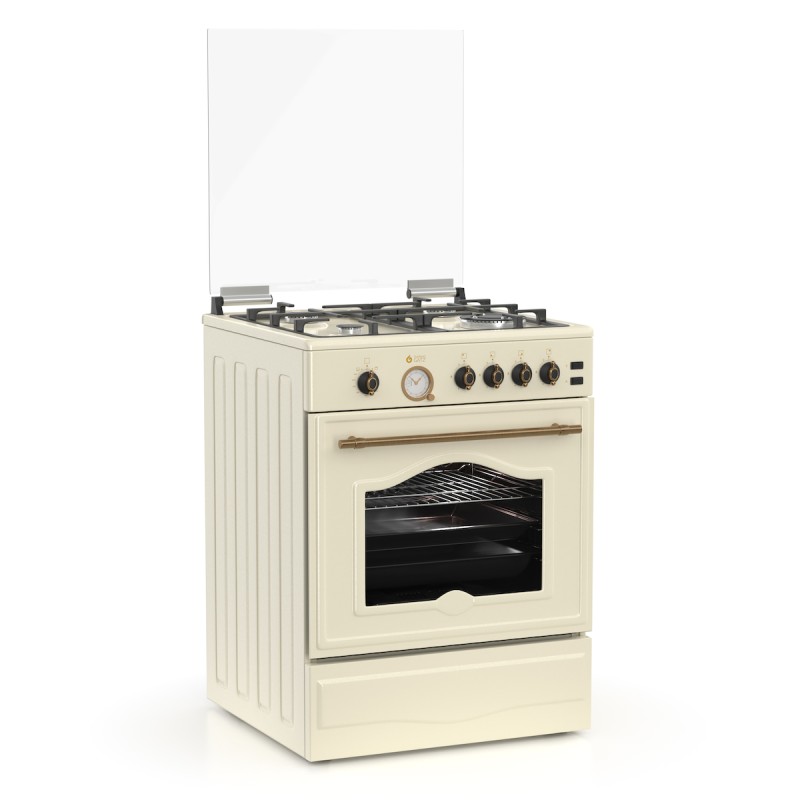 Thermogatz ΚΟΥΖΙΝΑ ΑΕΡΙΟΥ TGS 4111 RUSTIC BEIGE MULTIGAS 04.401.116 (3 άτοκες δόσεις)