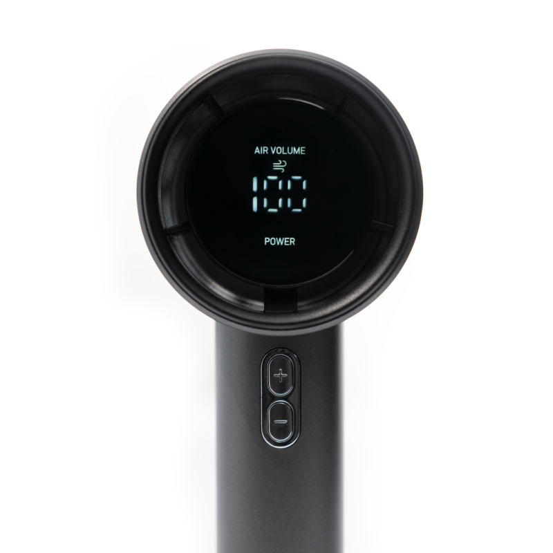 Gruppe W-FH24 Ανεμιστηράκι Χειρός USB Επαναφορτιζόμενο Χωρίς Πτερύγια 10W Μαύρο