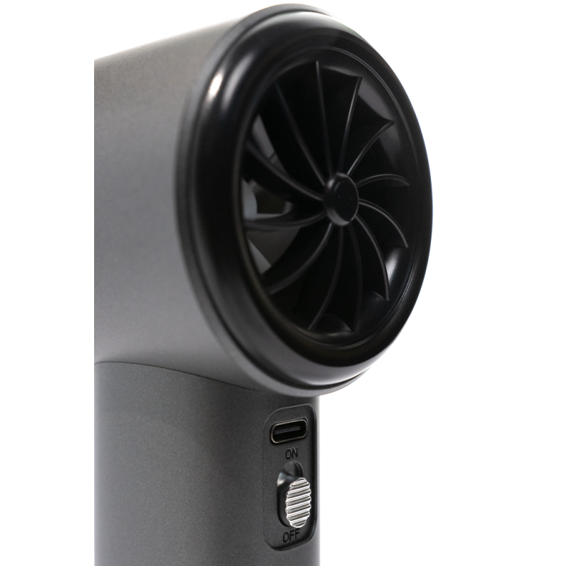 Gruppe W-FH24 Ανεμιστηράκι Χειρός USB Επαναφορτιζόμενο Χωρίς Πτερύγια 10W Μαύρο