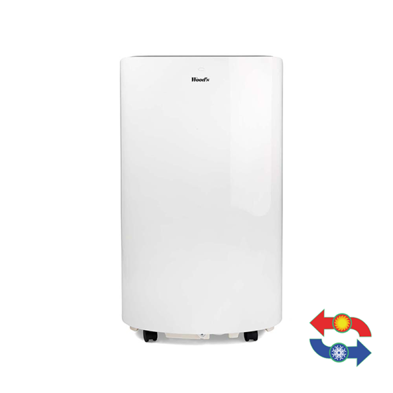 Wood’s  Cortina Silent 12K Duo Φορητό Κλιματιστικό 12.000 BTU Ψύξης-Θέρμανσης  (3 άτοκες δόσεις)
