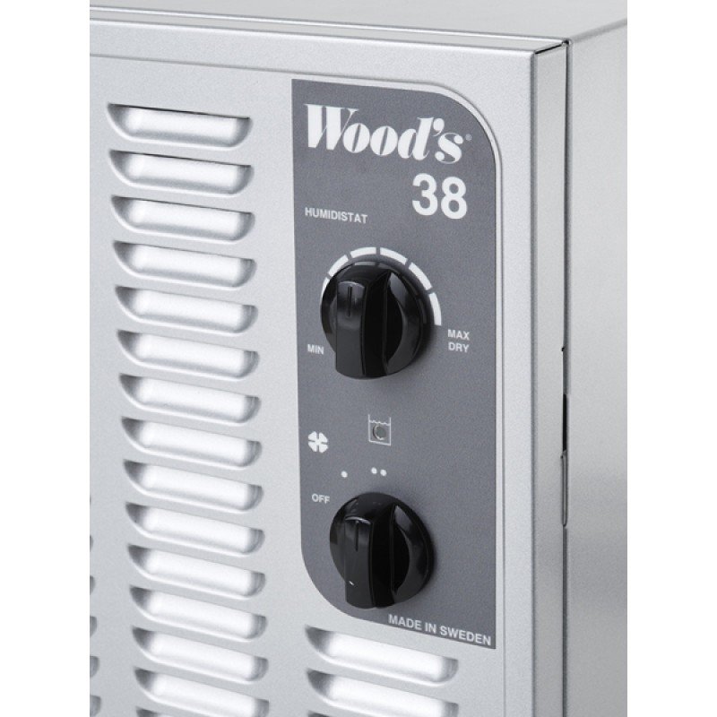 Wood's SW38 Αφυγραντήρας Ασημί (3 άτοκες δόσεις)