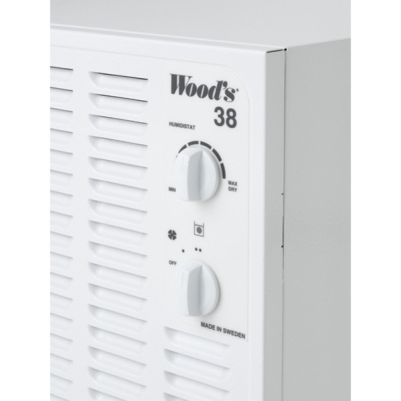 Wood's SW38 Αφυγραντήρας Λευκός (3 άτοκες δόσεις)