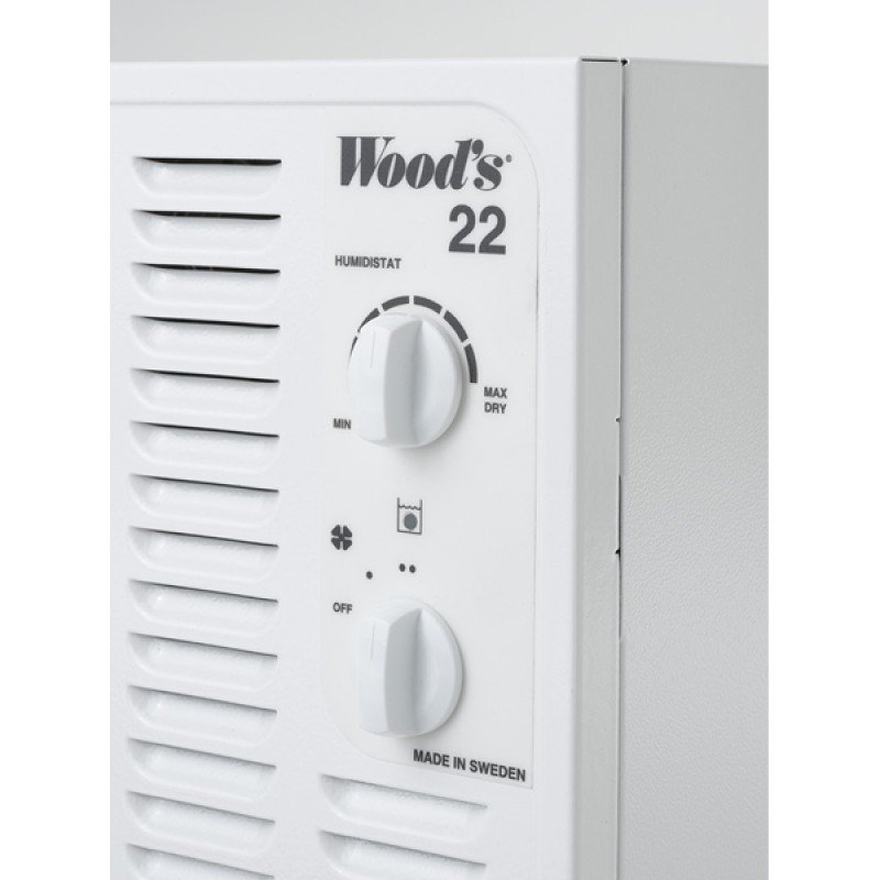 Wood's SW22 Αφυγραντήρας Ασημί (3 άτοκες δόσεις)