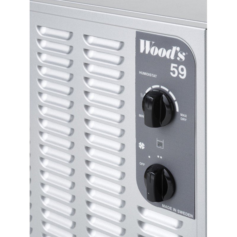 Wood's SW59 Αφυγραντήρας Ασημί (3 άτοκες δόσεις)
