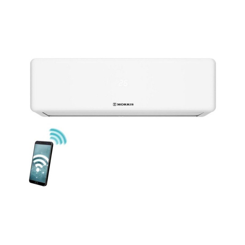 Morris Terra WFIN-35180 Κλιματιστικό Inverter 12000 BTU A+++/A+++ με Ιονιστή και Wi-Fi