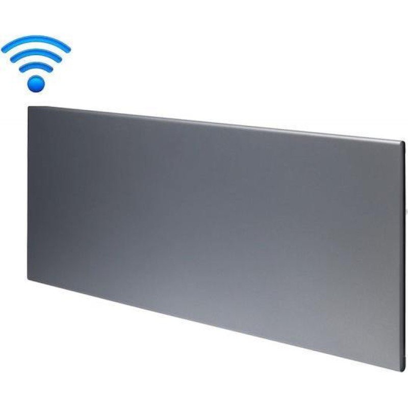  Adax Neo H 12 KWT Sparking Grey Θερμοπομπός Τοίχου 1200W με Θερμοστάτη και WiFi