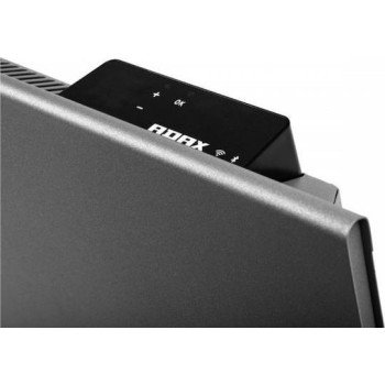 Adax Neo H 20 KWT Θερμοπομπός Τοίχου 2000W με Ηλεκτρονικό Θερμοστάτη και WiFi 140.3x33cm Pearl Black