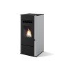 Eva Calor Elsa 9 Σόμπα Pellet Αερόθερμη 9.5kW (White)