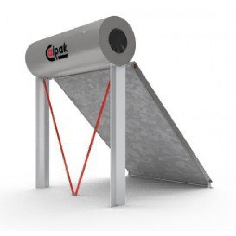 Calpak Mark 4 Ηλιακός Θερμοσίφωνας 200 λίτρων Glass Διπλής Ενέργειας με 3τ.μ. Συλλέκτη