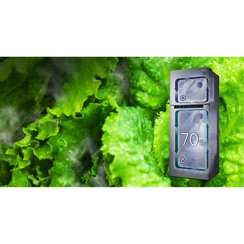 Samsung Ψυγείο Δίπορτο 320lt Total NoFrost Υ171xΠ60xΒ67εκ. Λευκό RT32K5030WW/ES