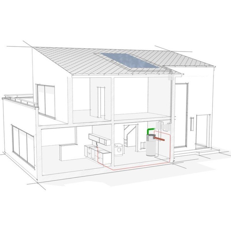 Stiebel Eltron SHP-F 220 Premium Αντλία Θερμότητας 220lt Glass Δαπέδου 2.15kW