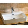 Karag LT2173 Επικαθήμενος Νιπτήρας Πορσελάνης 60x42x12cm Λευκός