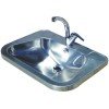 Gloria Stilaki 18-0408 Ένθετος Νιπτήρας Inox 50x41x19.8cm Inox
