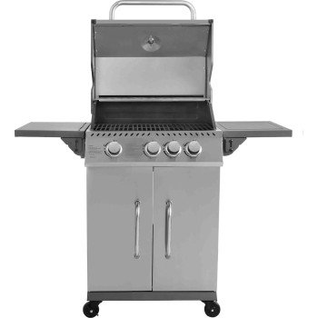 Thermogatz Elite Gs Grill Elite Ψησταριά Υγραερίου Μαντεμένιας Σχάρας 60x42εκ. με 3 Εστίες 9kW και Πλαϊνό Μάτι