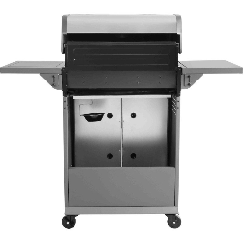 Thermogatz Elite Gs Grill Elite Ψησταριά Υγραερίου Μαντεμένιας Σχάρας 60x42εκ. με 3 Εστίες 9kW και Πλαϊνό Μάτι
