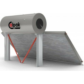 Calpak Prisma Ηλιακός Θερμοσίφωνας 300 λίτρων Glass Διπλής Ενέργειας με 4τ.μ. Συλλέκτη