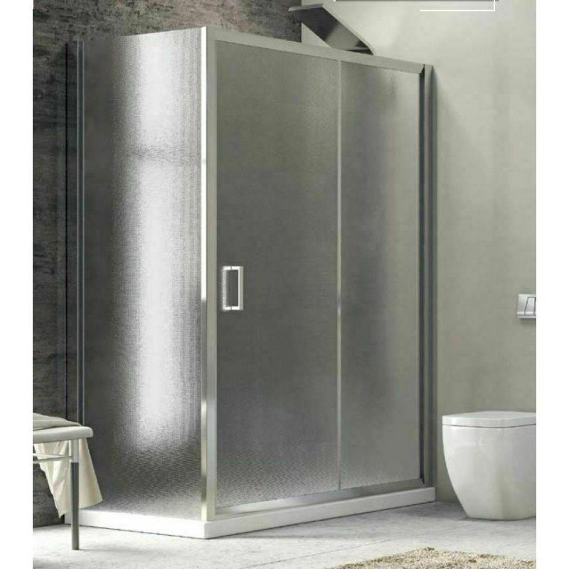 Karag New Flora 500 NFLF500120 Διαχωριστικό Ντουζιέρας με Συρόμενη Πόρτα 120x180cm Fabric Karag New Flora 500 NFLF500120 Διαχωριστικό Ντουζιέρας με Συρόμενη Πόρτα 120x180cm Fabric