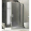 Karag New Flora 500 NFLF500140 Διαχωριστικό Ντουζιέρας με Συρόμενη Πόρτα 140x180cm Fabric