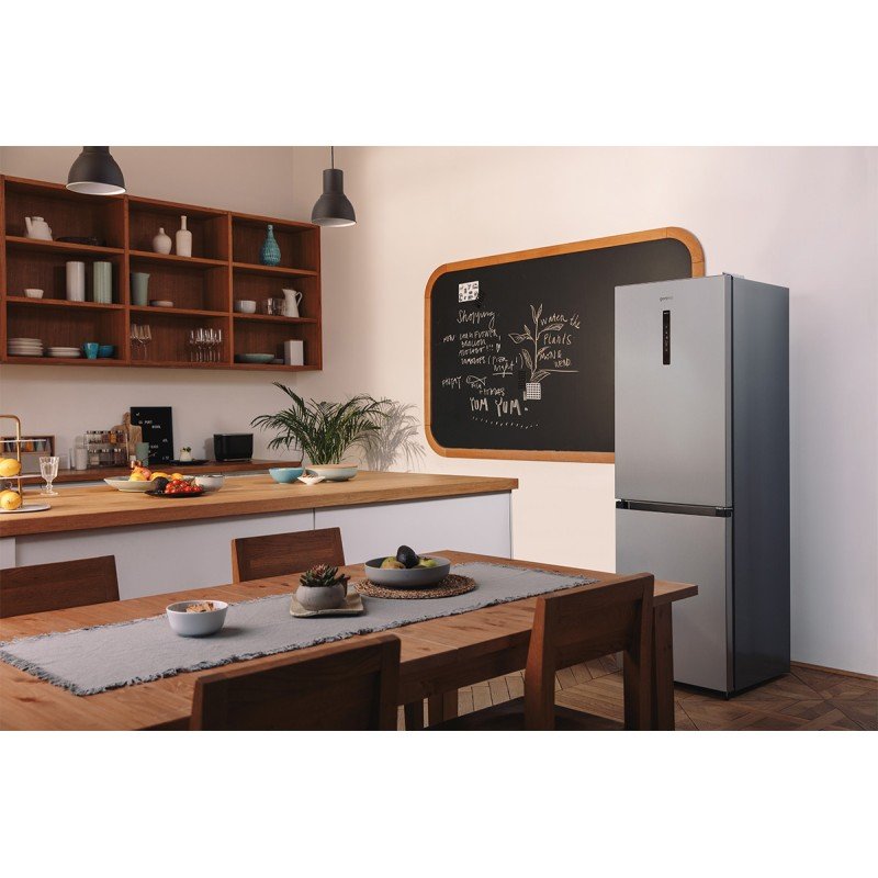 Gorenje NRK6202AXL4 Ψυγειοκαταψύκτης 331lt Total NoFrost Υ200xΠ60xΒ59.2εκ. Inox