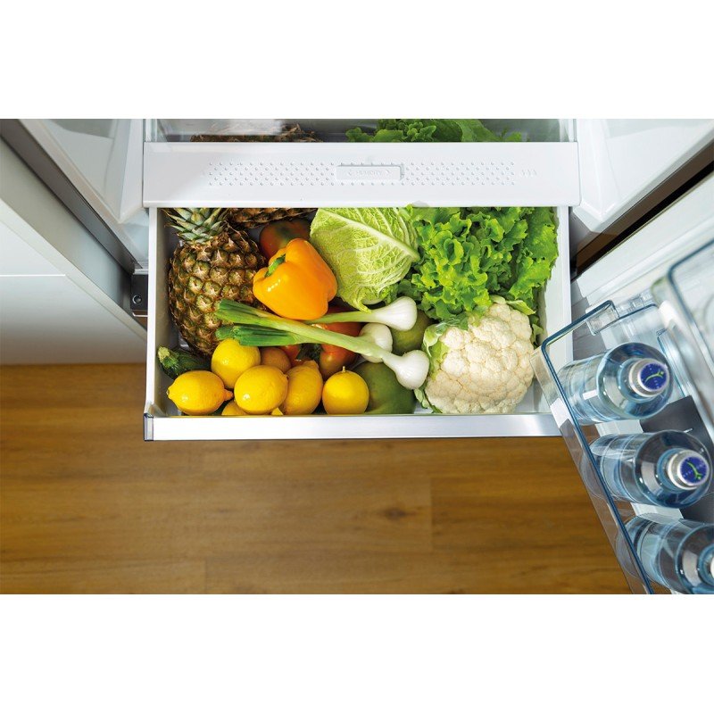 Gorenje NRK6202AXL4 Ψυγειοκαταψύκτης 331lt Total NoFrost Υ200xΠ60xΒ59.2εκ. Inox