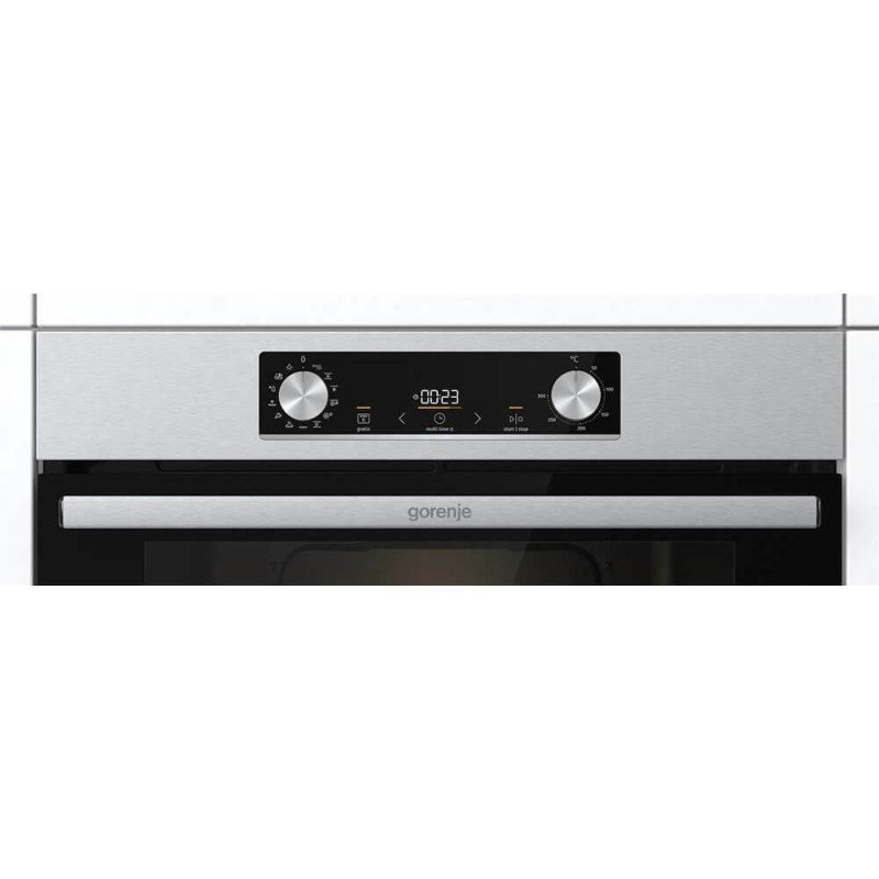 Gorenje BPS6737E14X Φούρνος άνω Πάγκου 77lt χωρίς Εστίες Π59.5εκ. Inox