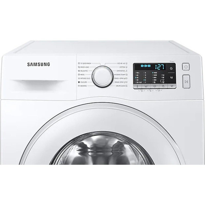 Samsung Πλυντήριο Ρούχων 8kg με Τεχνολογία Ατμού 1200 Στροφών Ecobubble WW80TA026TT/LE
