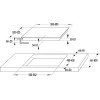 Gorenje ECT641BX Κεραμική Εστία Αυτόνομη Inox με Λειτουργία Κλειδώματος 60x52εκ.