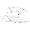 Gorenje EC642CLB Κεραμική Εστία Αυτόνομη Inox 59.5x51εκ.