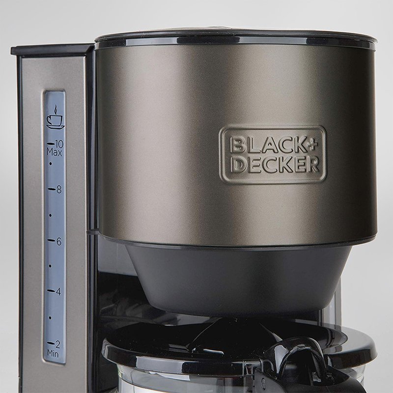 Black & Decker BXCO870E Καφετιέρα Φίλτρου 870W Grey