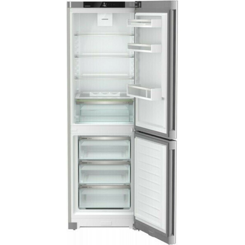 Liebherr CNsfd 5203 Pure Ψυγειοκαταψύκτης 330lt NoFrost Υ185.5xΠ59.7xΒ67.5εκ. Inox