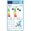 Midea All Easy Pro AEP2-09NXD6-I / AEP2-09NXD6-O Κλιματιστικό Inverter 9000 BTU A+++/A++ με Ιονιστή και WiFi