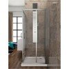 Karag New Flora 100 NFLS1007090180 Καμπίνα Ντουζιέρας με Συρόμενη Πόρτα 70x90x180cm Serigrafato