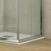 Karag New Flora 100 NFLS1008090180 Καμπίνα Ντουζιέρας με Συρόμενη Πόρτα 80x90x180cm Serigrafato