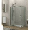 Karag New Flora 100 NFLS1007090180 Καμπίνα Ντουζιέρας με Συρόμενη Πόρτα 70x90x180cm Serigrafato