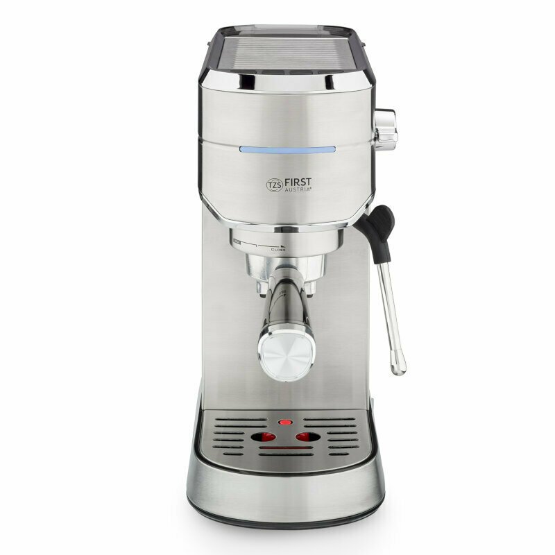 First Austria Μηχανή Espresso 1450W Πίεσης 15bar Ασημί FA-5476-3