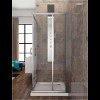 Karag New Flora 100 NFL10070120180 Καμπίνα Ντουζιέρας με Συρόμενη Πόρτα 70x120x180cm Clear Glass