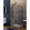 Karag New Flora 100 Καμπίνα Ντουζιέρας με Συρόμενη Πόρτα 70x110x180cm Clear Glass